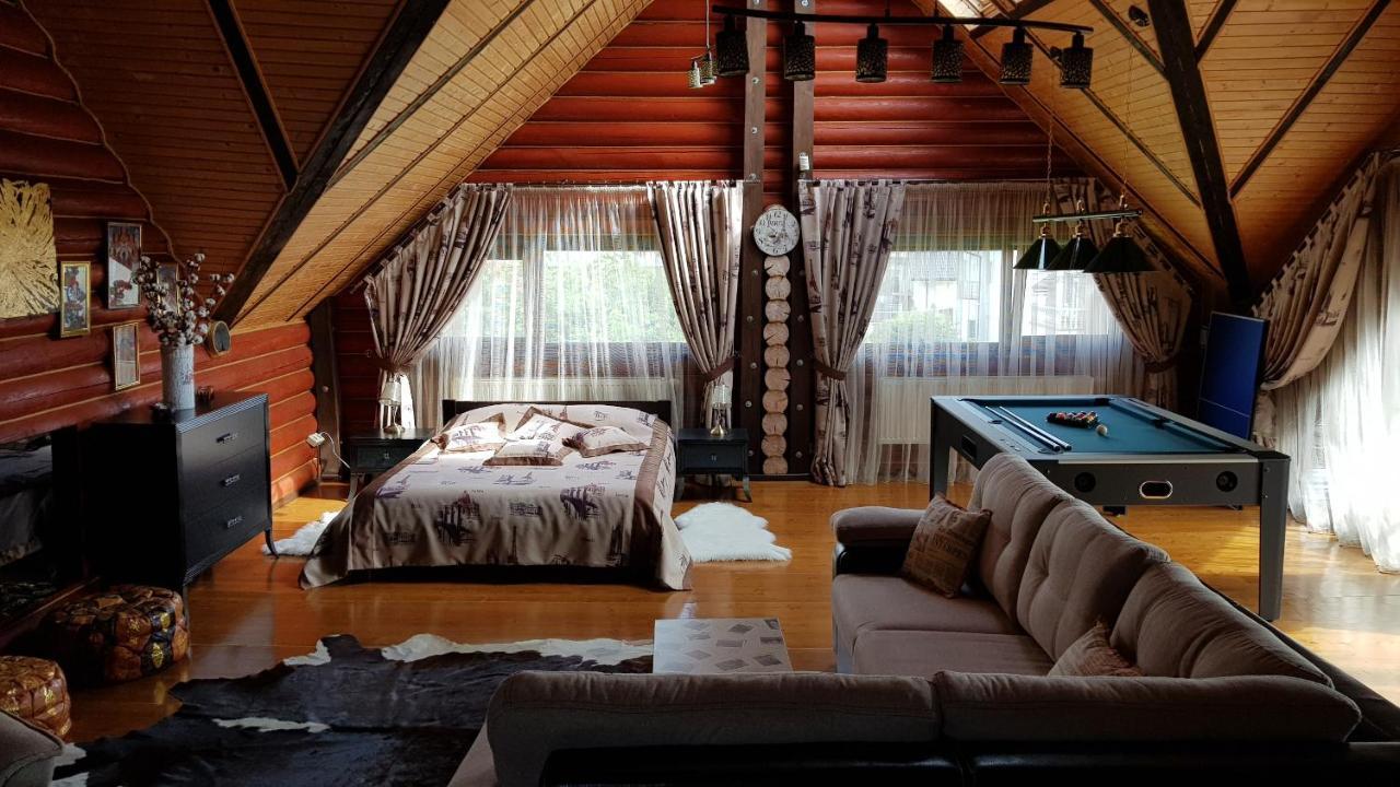 Luxury Villa With Pool And Sauna Черновцы Экстерьер фото